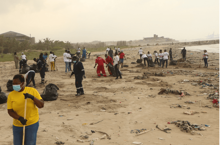 WISTA-Ghana, WIMA, WIMOWCA partner BSM for World Oceans Day beach clean-up