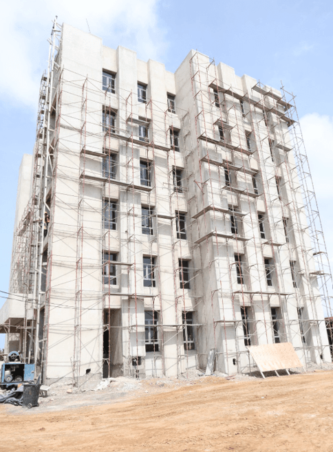 GPHA DG , MP inspect progress of Keta Port administration block project
