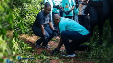 Prudential Bank plants 200 trees in Tree for Life drive
