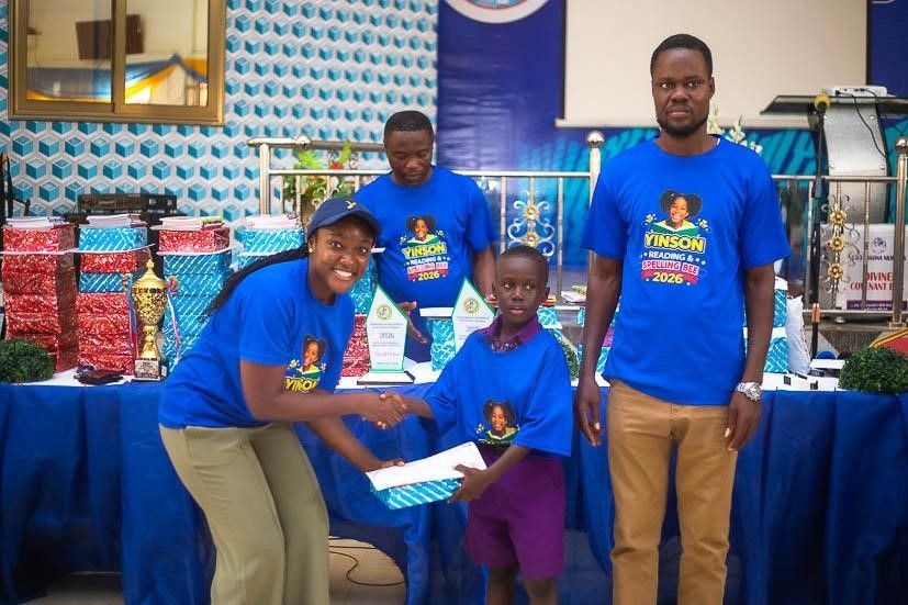 Yinson Ghana Spelling Bee Champions named and receive scholarships