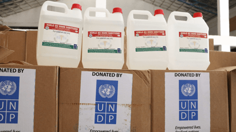 UNDP supports local production of hand sanitisers