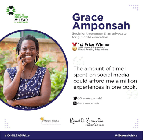2019 Kimathi Kuenyehia-MiLEAD reading prize winners announced