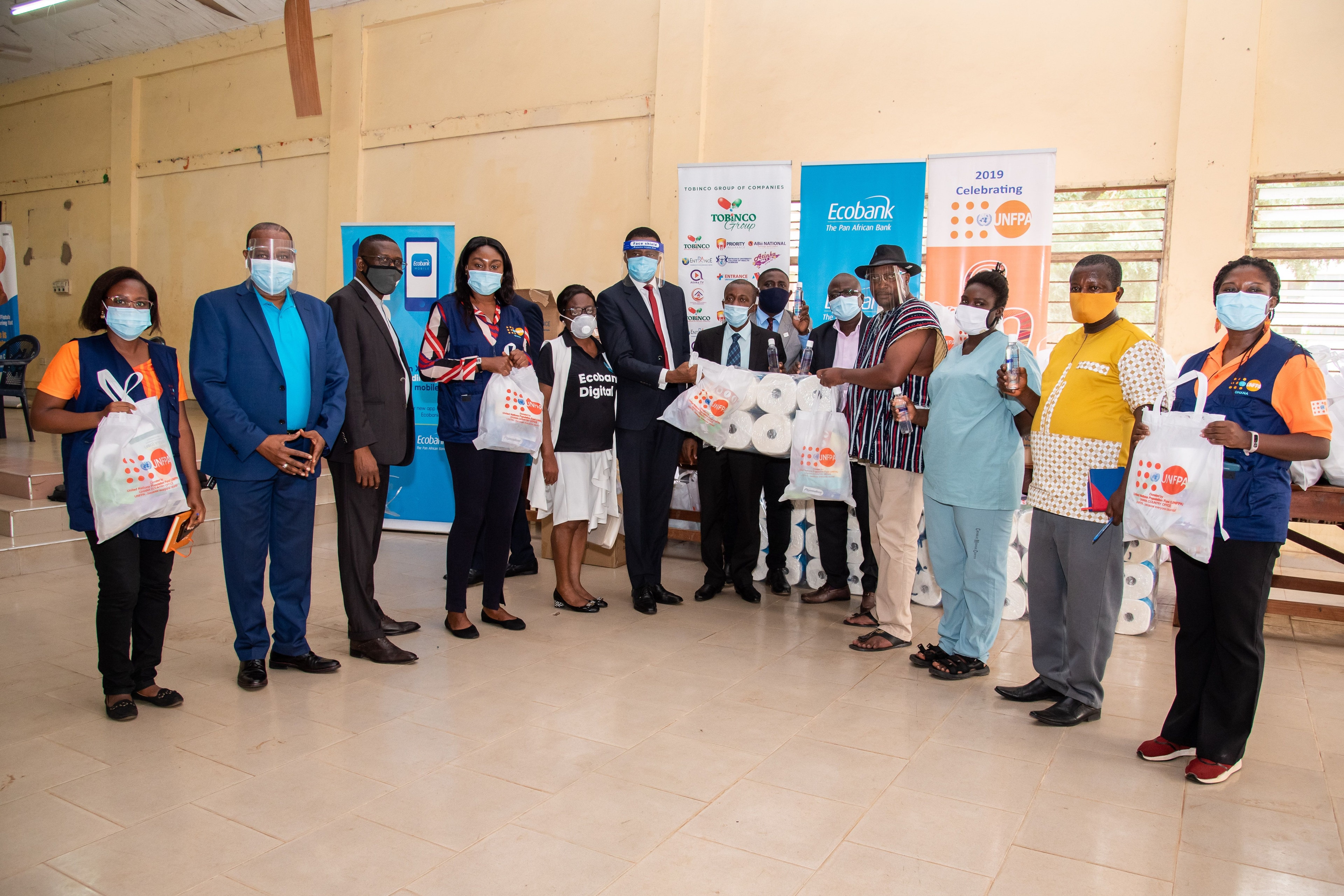 Ecobank partners UNFPA, Tobinco to support Tetteh Ocloo State School for the Deaf