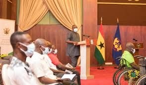 Akufo-Addo  gives GHC200m to  1,000 male entrepreneurs with disability