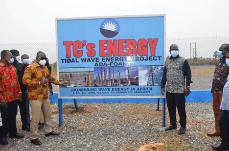 Moves to revive Ada Foah Wave Energy Project underway  ….TC’s Energy USA ,Power China  sign financing agreement