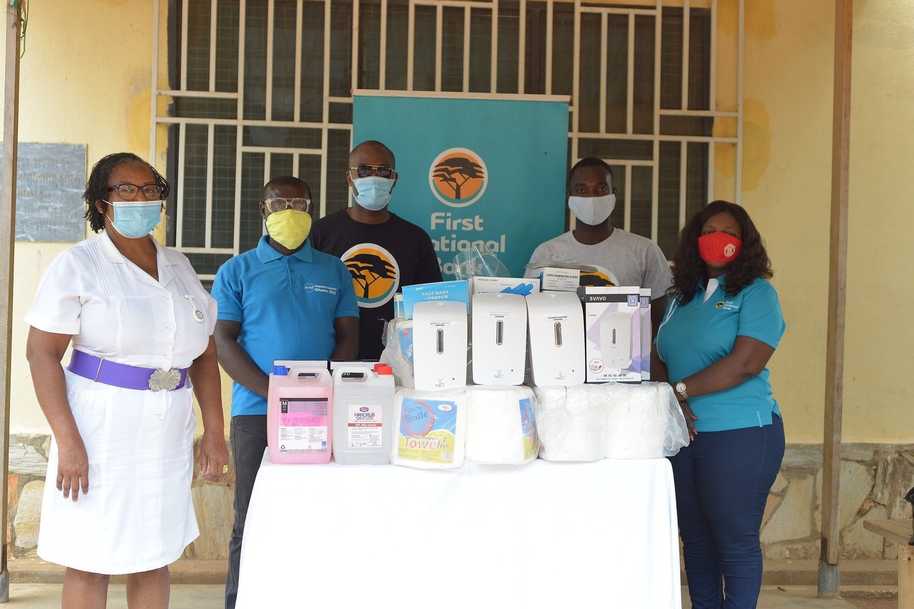 First National Bank donates to Danfa and Shai Osudoku District Hospitals
