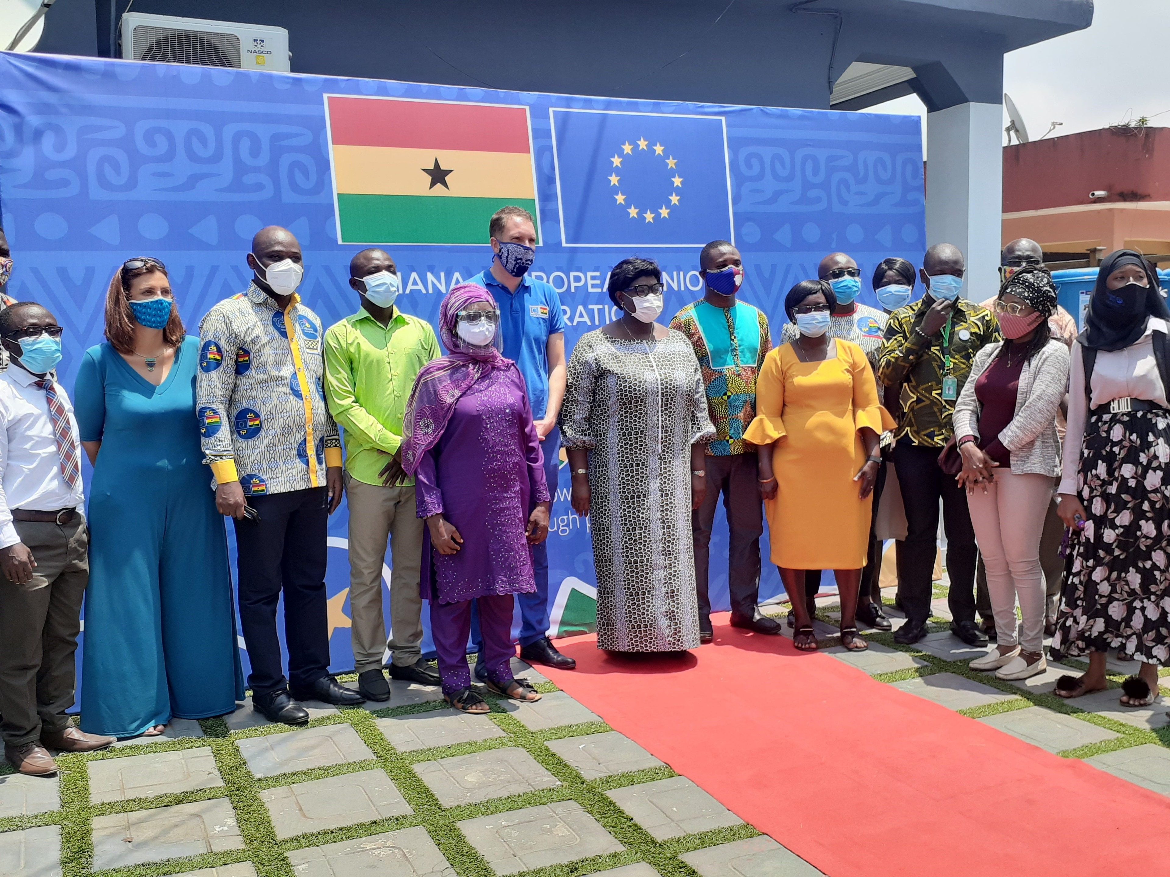 EU delegation donates PPE to schools and NGOs