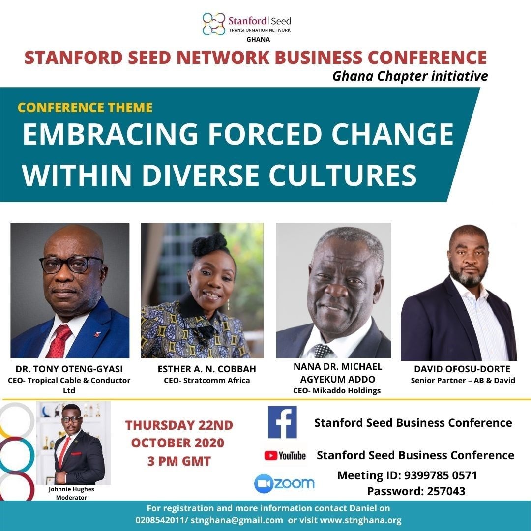 Stanford Seed Transformation Network to hold 2020 Business conference