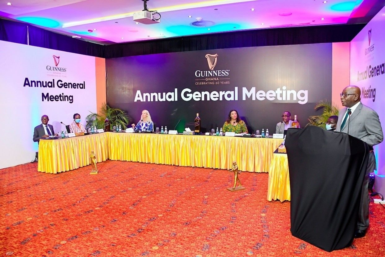 Guinness  declares dividend to shareholders for the third year running