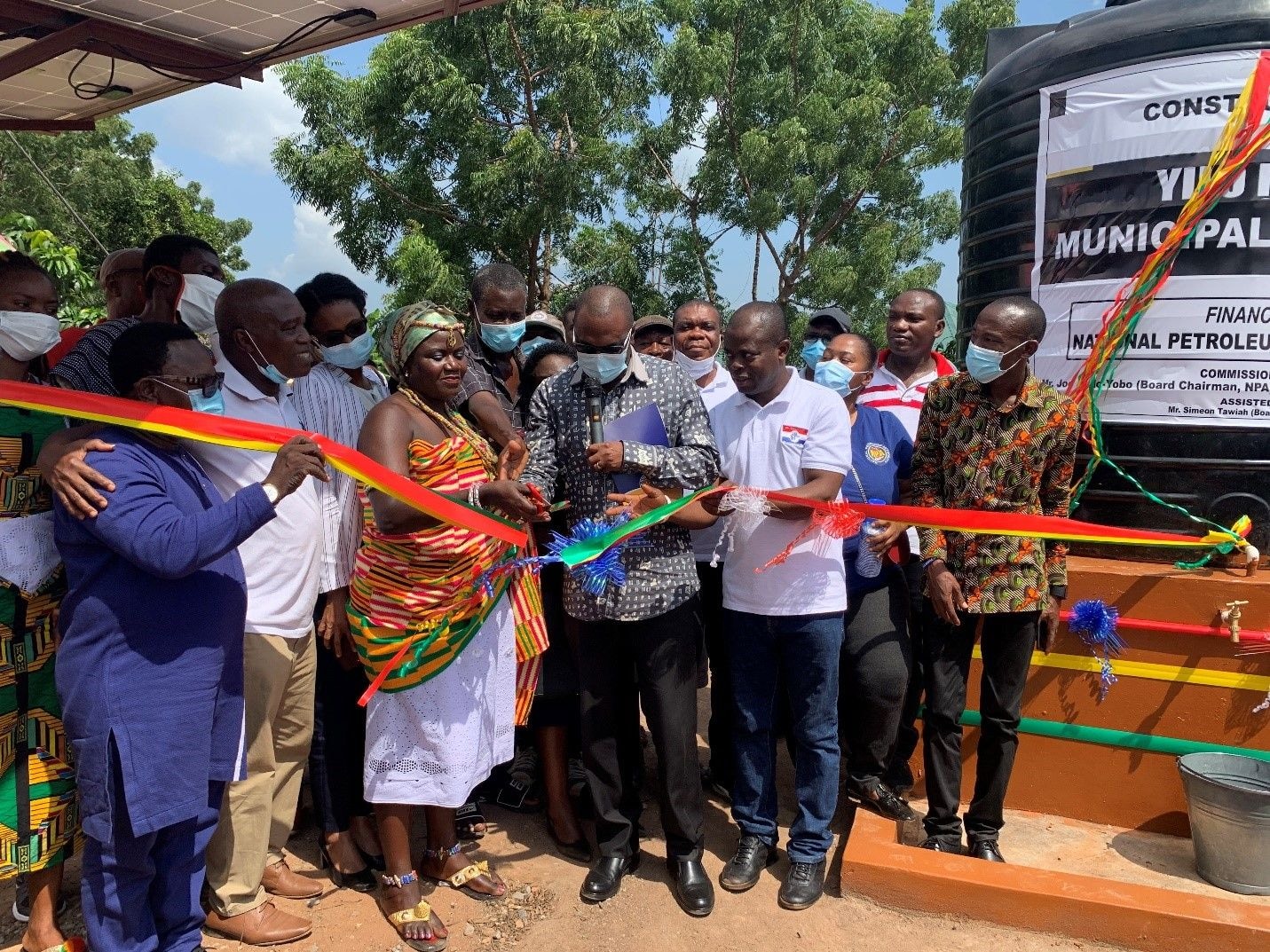 NPA hands over 22 solar powered mechanised boreholes