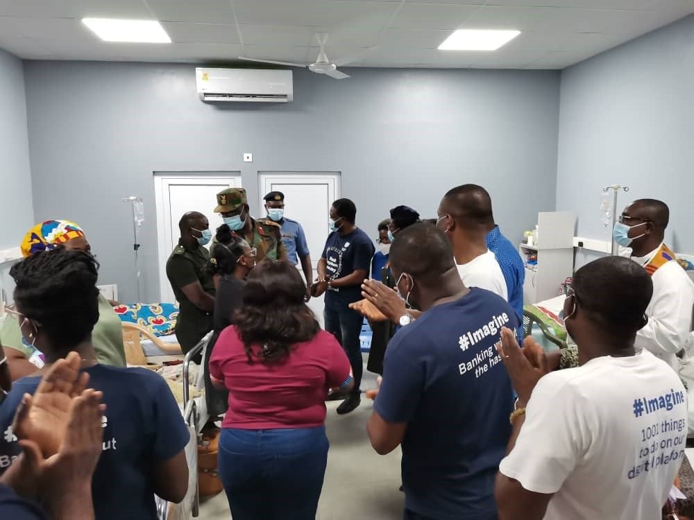 Stanbic refurbishes 37 Military Hospital Maternity Ward