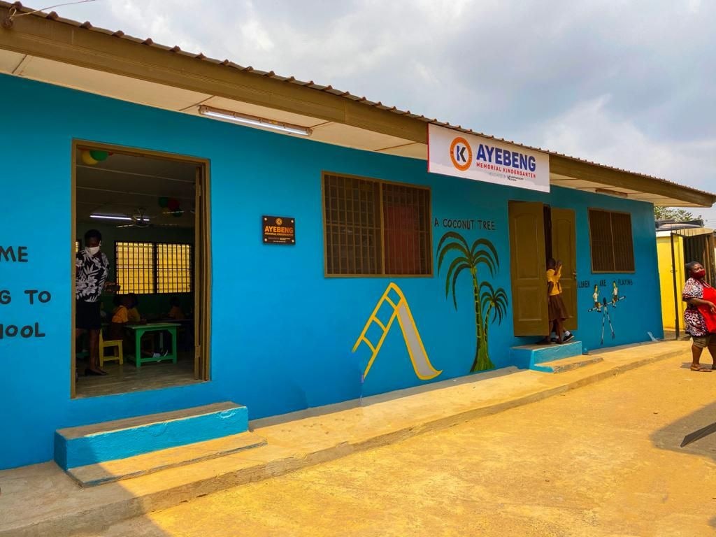 Karpowership renovates Ayebeng Memorial Kindergarten Block