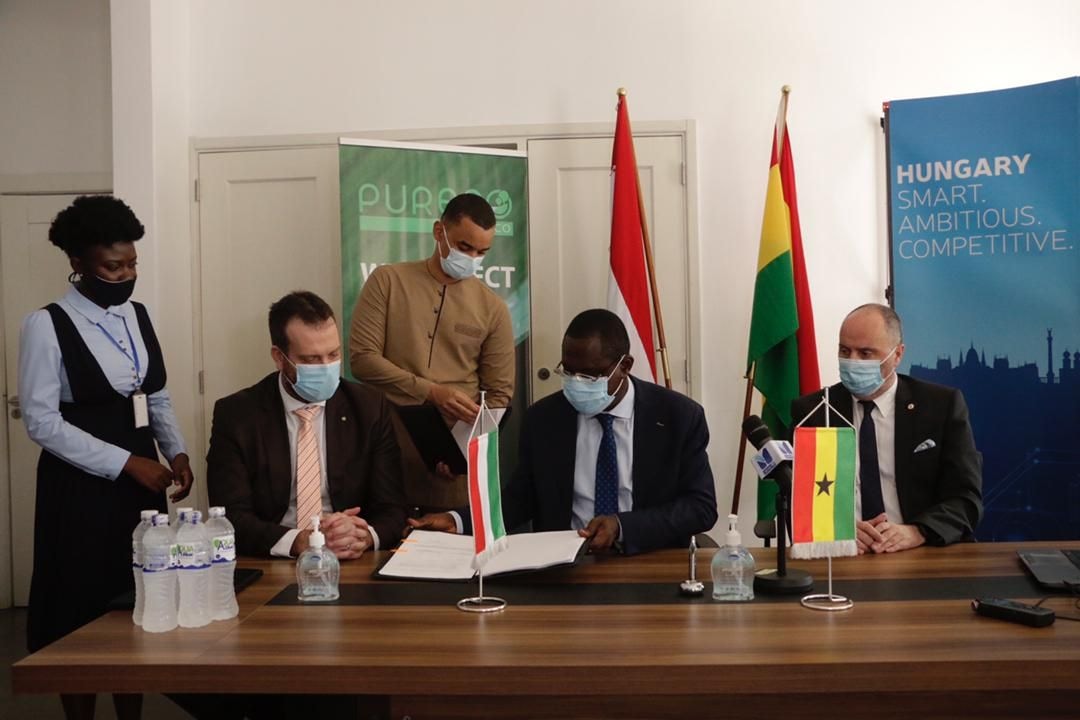 Jospong, Hungarian Gov’t sign €50m Waste Water Treatment Plant contract