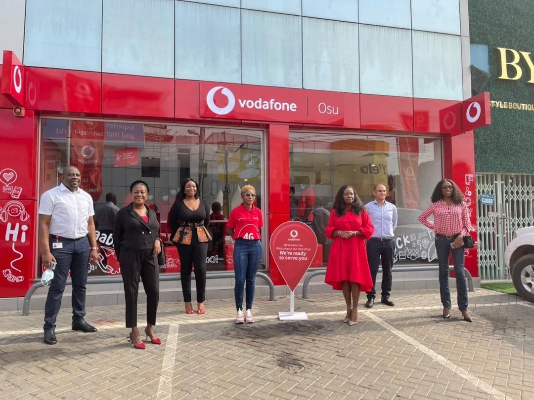Vodafone unveils ultra-modern retail shop in Osu, Accra