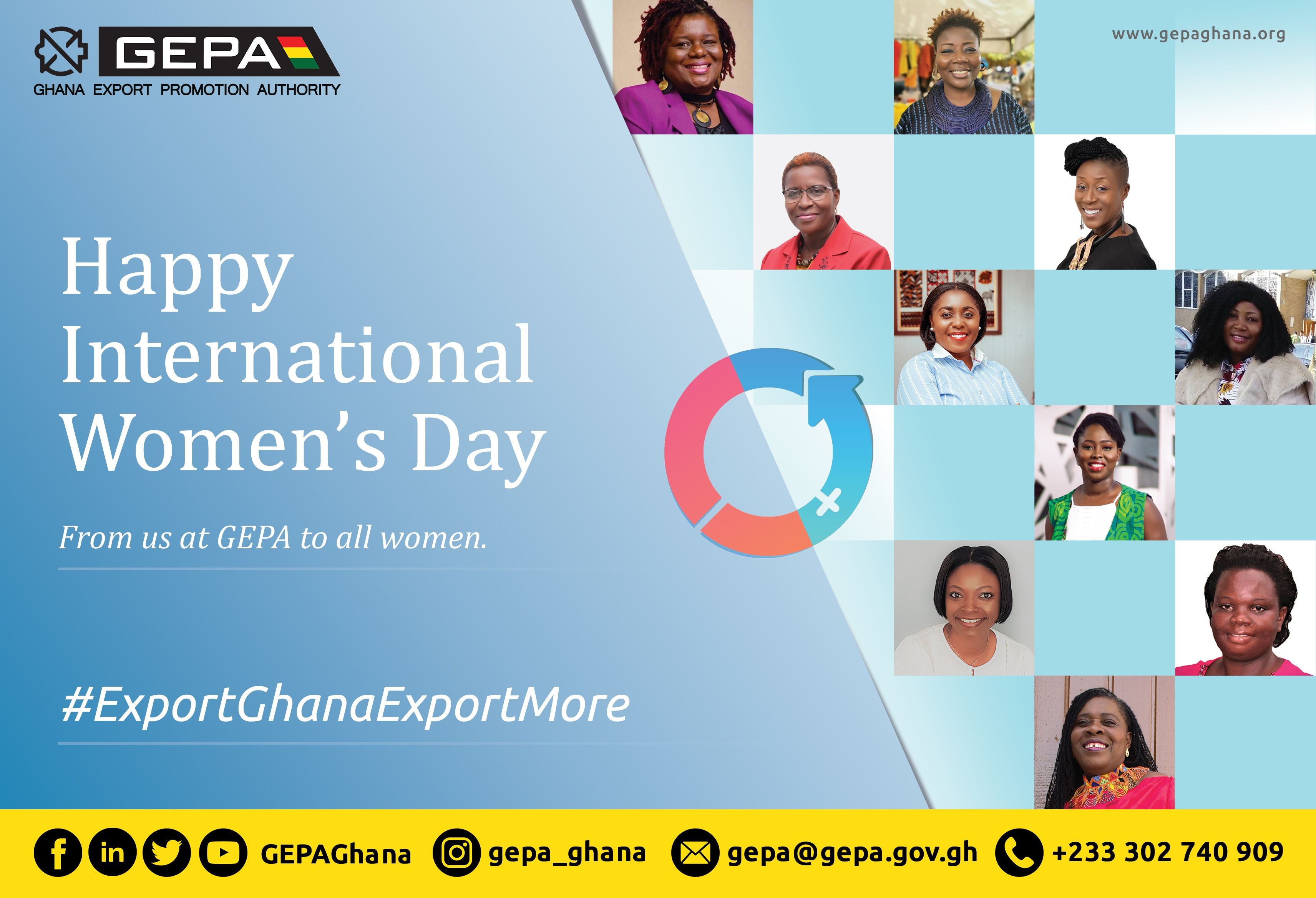 #IWD2021: Ghana Export Promotion Authority celebrating women in export
