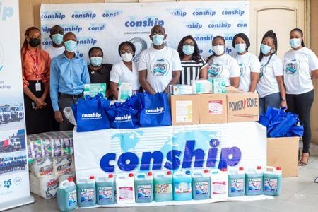 Conship pays medical bills of 28 insolvent new-born mothers at Korle-Bu  