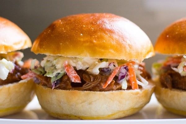 Recipe column: Pulled Pork Sandwich  