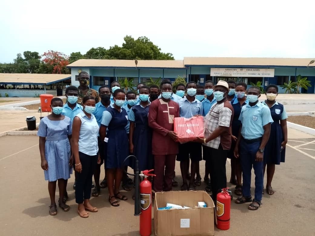 KUO Fire Safety donates to Armed Forces SHS 