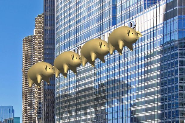 Attempted prophesies: Pigs in skyscrapers
