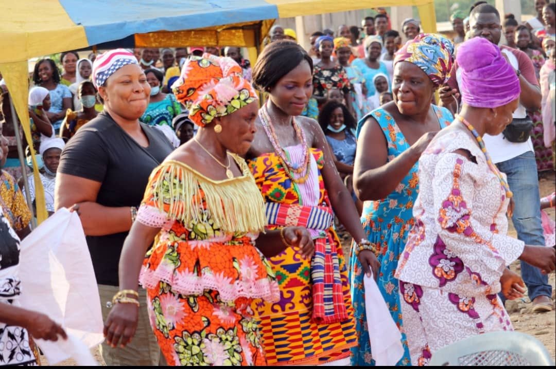 Ekumfi Abor holds puberty rite for young women
