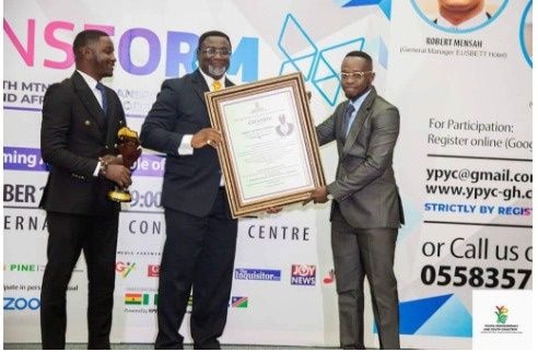 Samuel Agyeman-Prempeh wins Young Professional Role Model Award