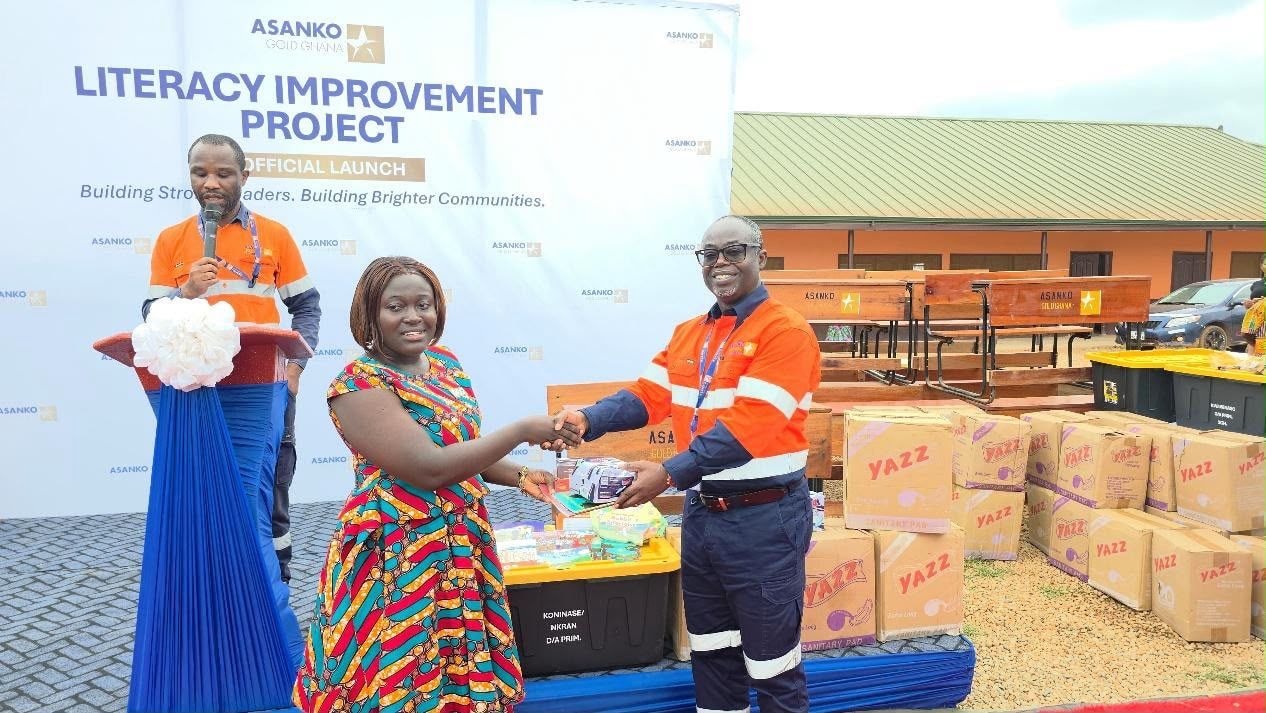 Asanko Gold rolls out Literacy Improvement Project for schools in Amansie districts