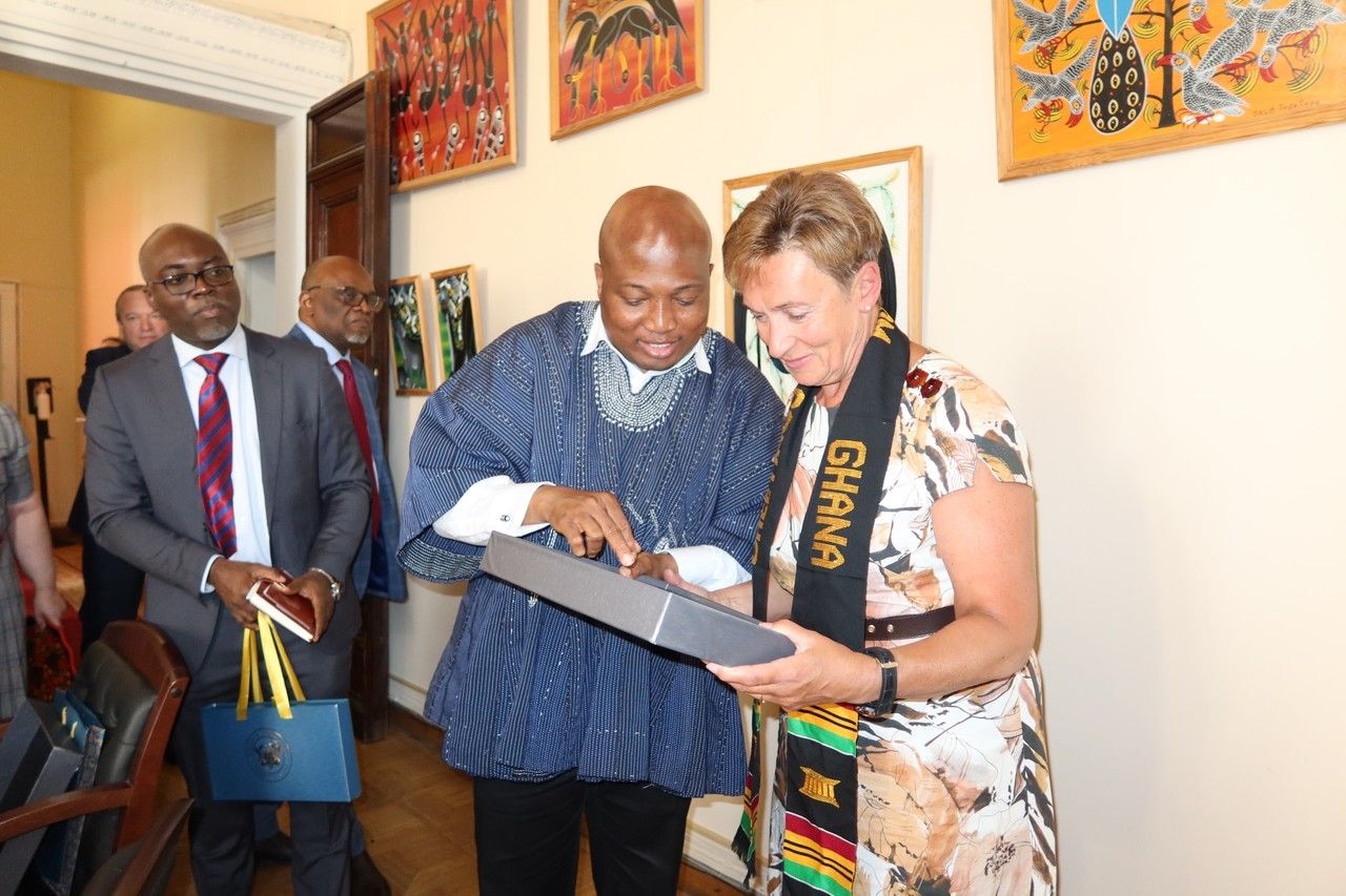 Ghana, Moscow's Institute of Africa Studies review partnership