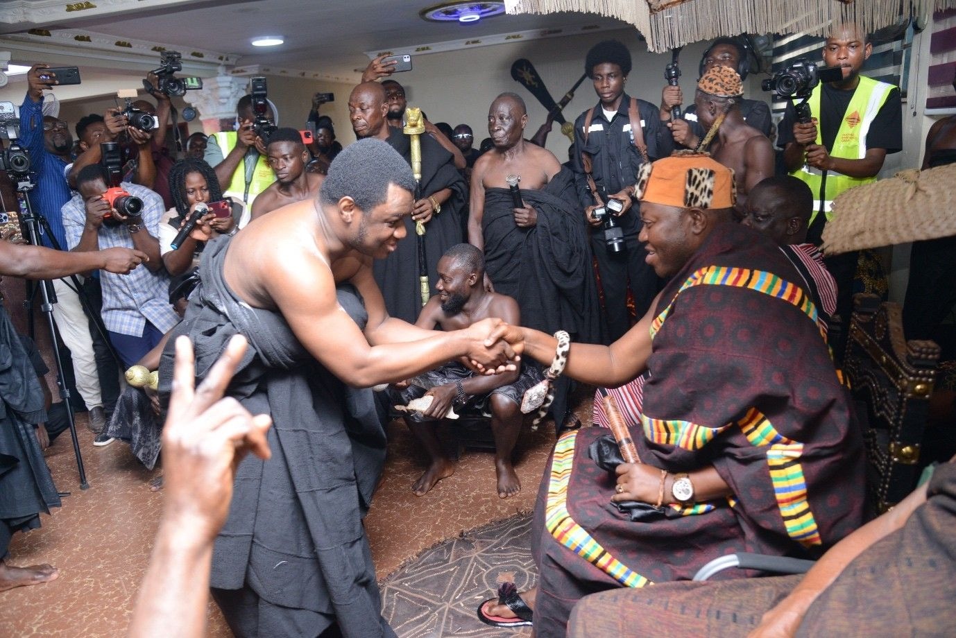 Konahene enstools Dr Maxwell Ampong as inaugural Aboafuohene of Kona