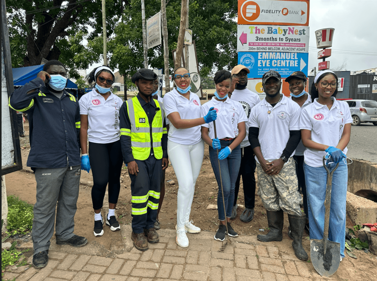 Miss Ghana 2026 contestants join Bus Stop Boys, BOST Energies to support National Clean-Up Exercise
