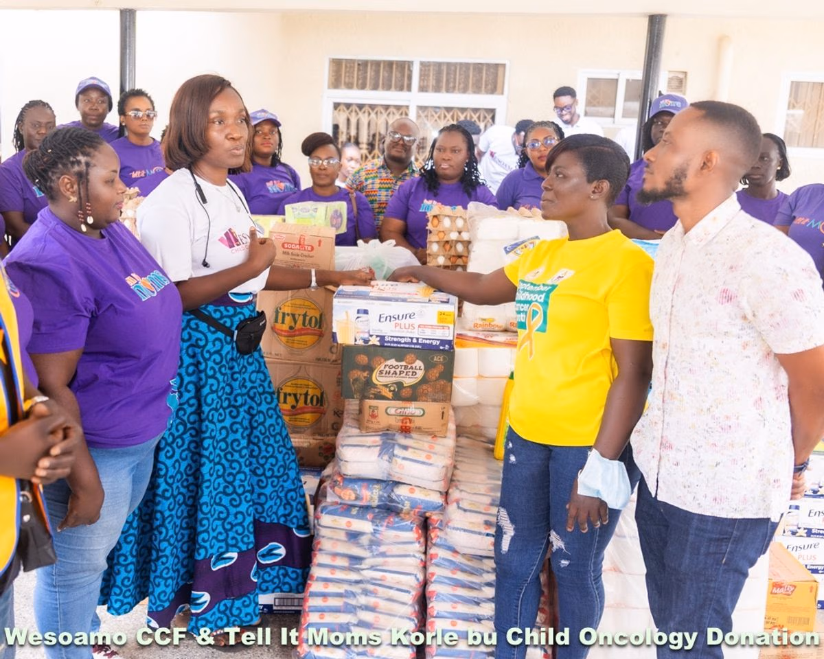 Wesoamo Foundation donates GH¢35,000 to support children battling cancer