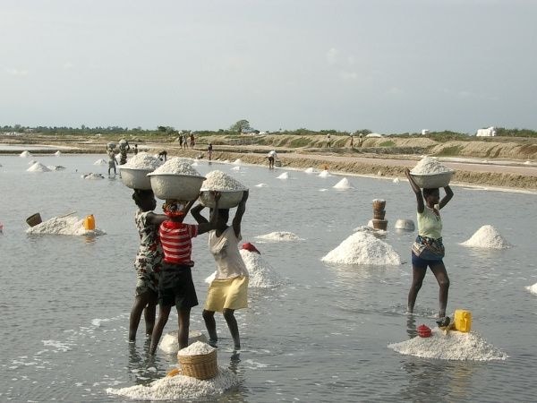 Minerals Commission Board visits Songor Salt Project