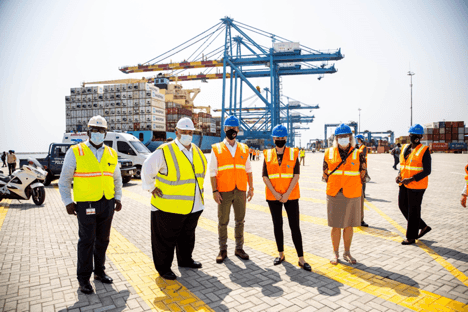 Danish Prime Minister tours MPS Terminal 3