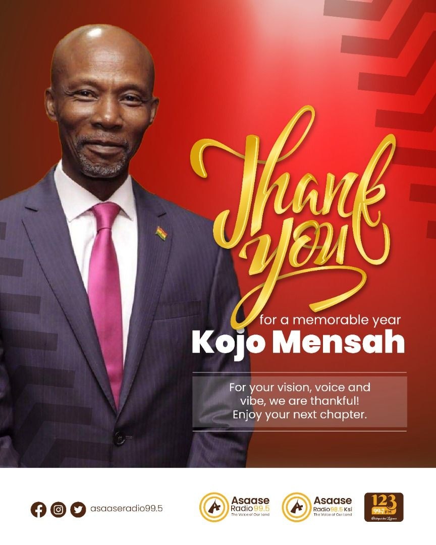 Kojo Mensah leaves Asaase Breakfast Show