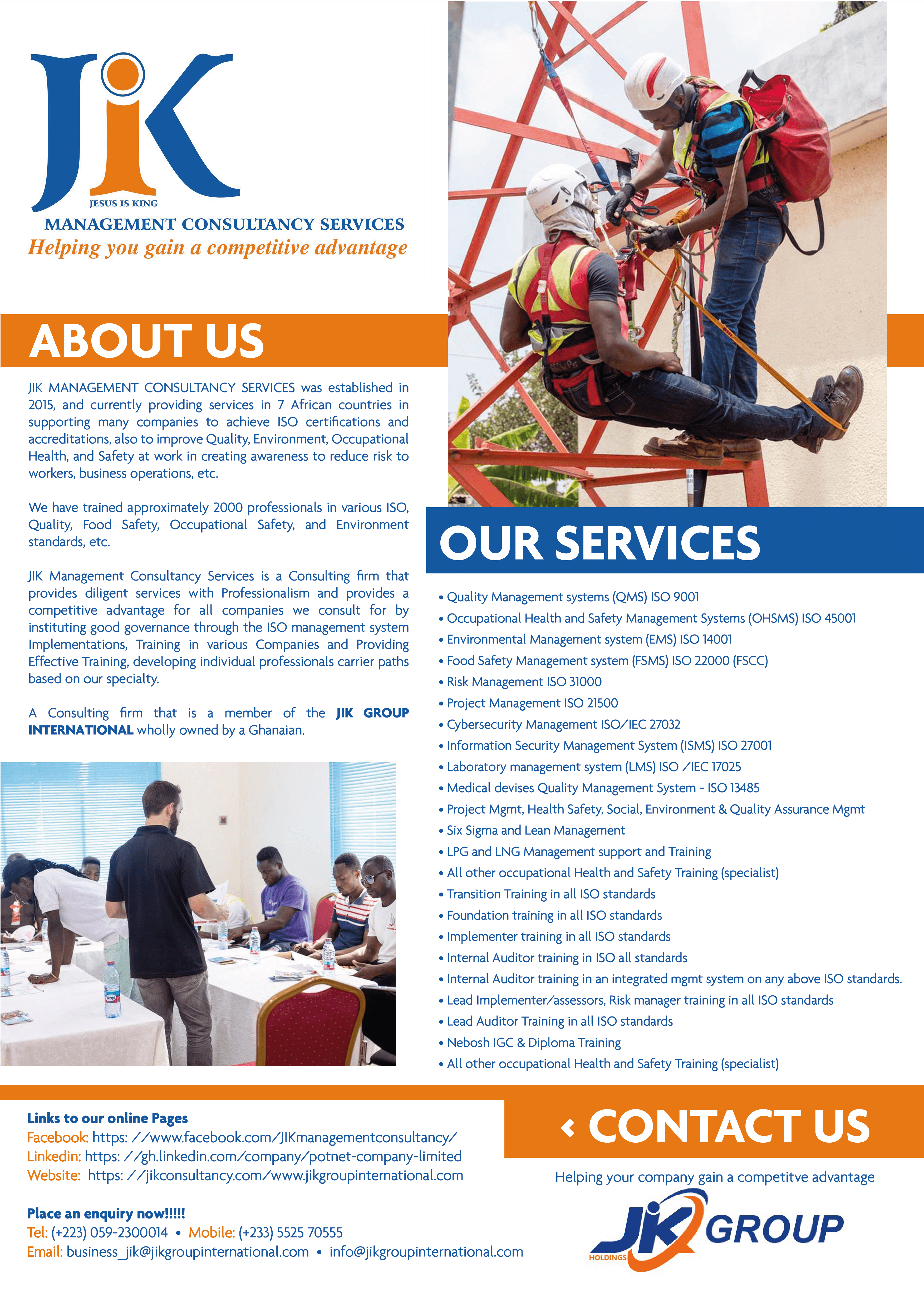 #OutstandingBrands2022: JIK Consultancy Services – providing best-in-class advisory