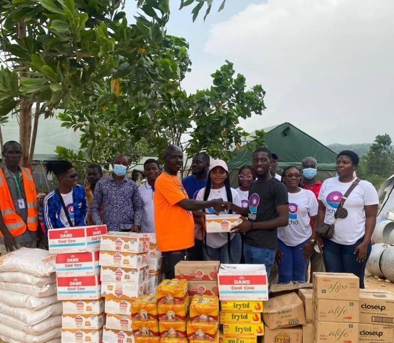 EchoHouse Ghana Limited, partners share Valentine’s Day joy with people of Appiate