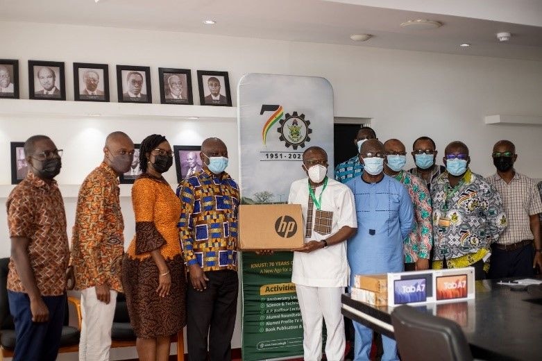 Newmont donates computers and accessories to KNUST College of Engineering
