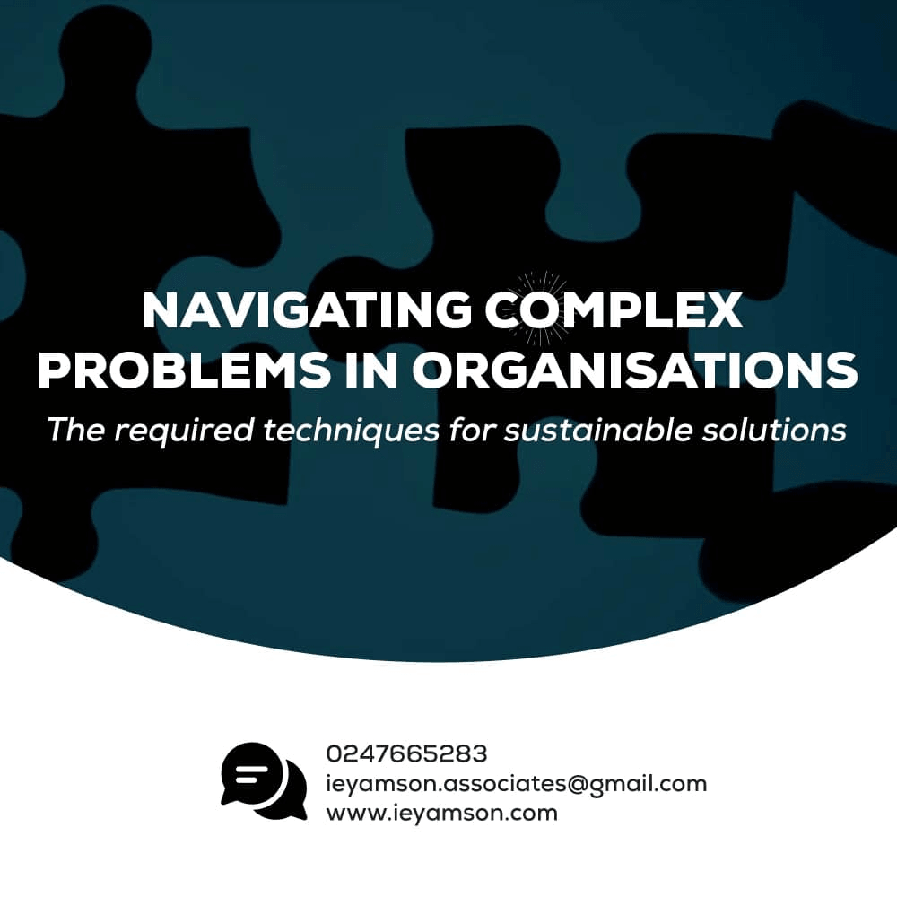 Navigating complex problems in organisations – Shifting to rational complex problem-solving approaches