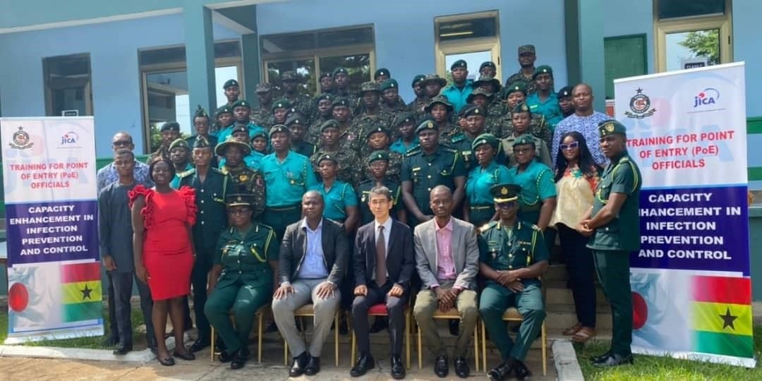 JICA trains Immigration Service officials on infection prevention and control