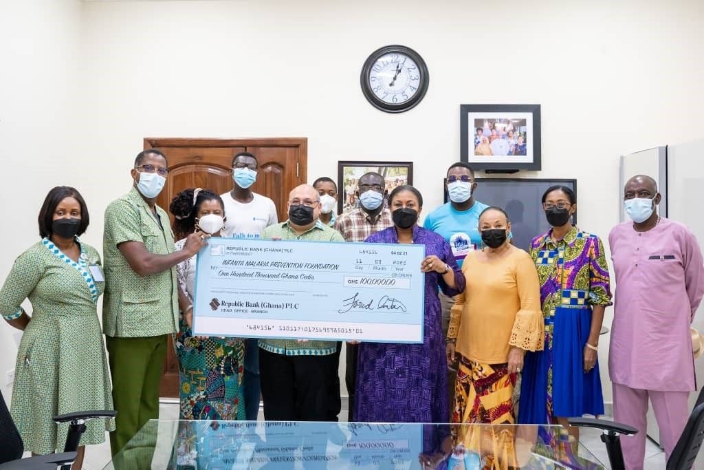 Republic Bank partners First Lady’s Infanta Malaria Prevention Foundation