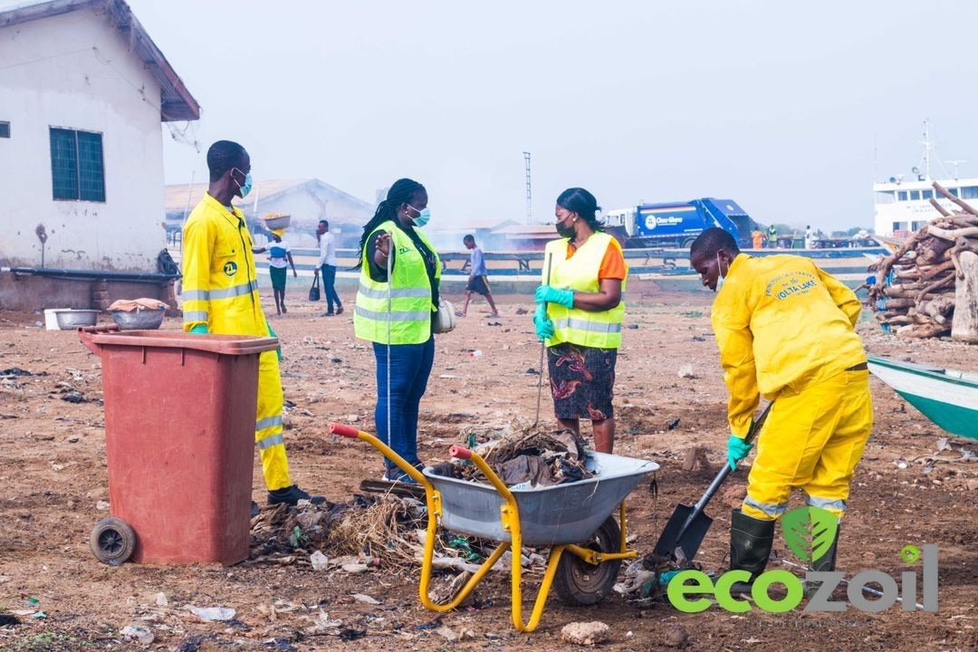 Massive clean-up of landing sites along Volta Lake