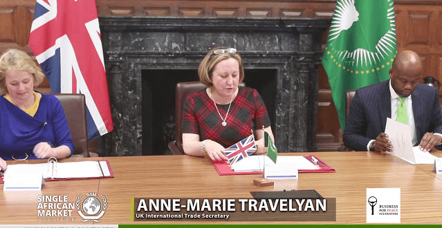 UK gov’t announces 35m pounds support for AfCFTA