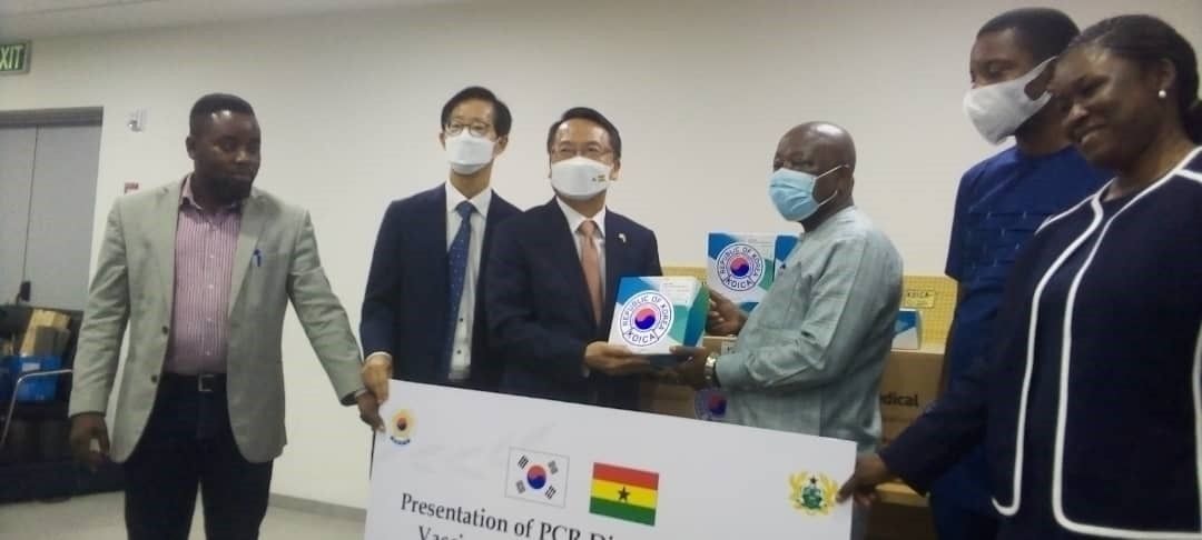 KOICA donates PCR test kits, other equipment to MoH