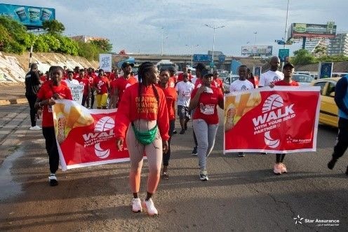 Star Assurance and partners embark on walk to mark 37th Anniversary