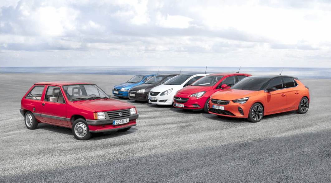 40 years of Opel Corsa: A success story in six acts