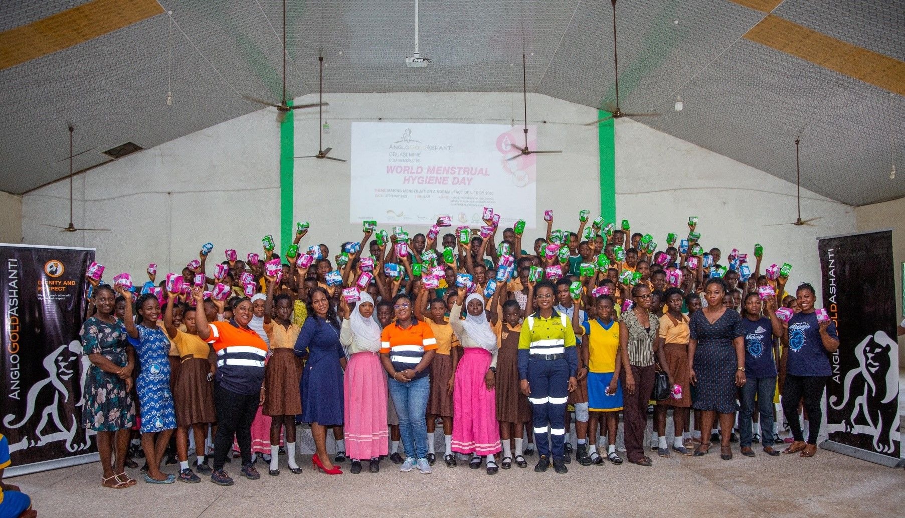 Anglogold Ashanti marks World Menstrual Hygiene Day