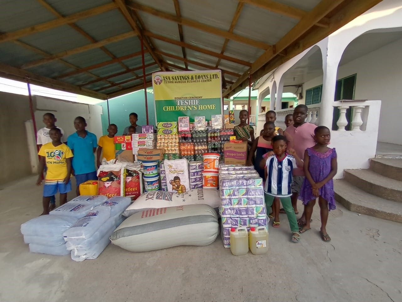 ASA donates to Teshie Children’s Home