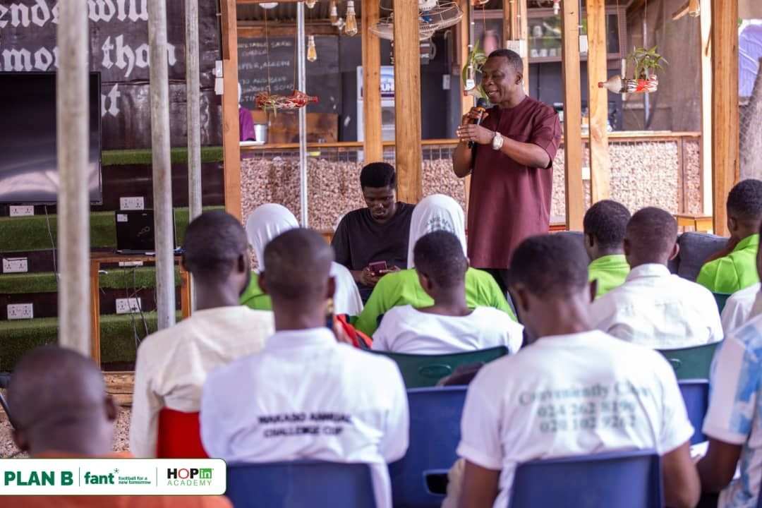 Hopin Academy initiates backup plans for young footballers in Tamale