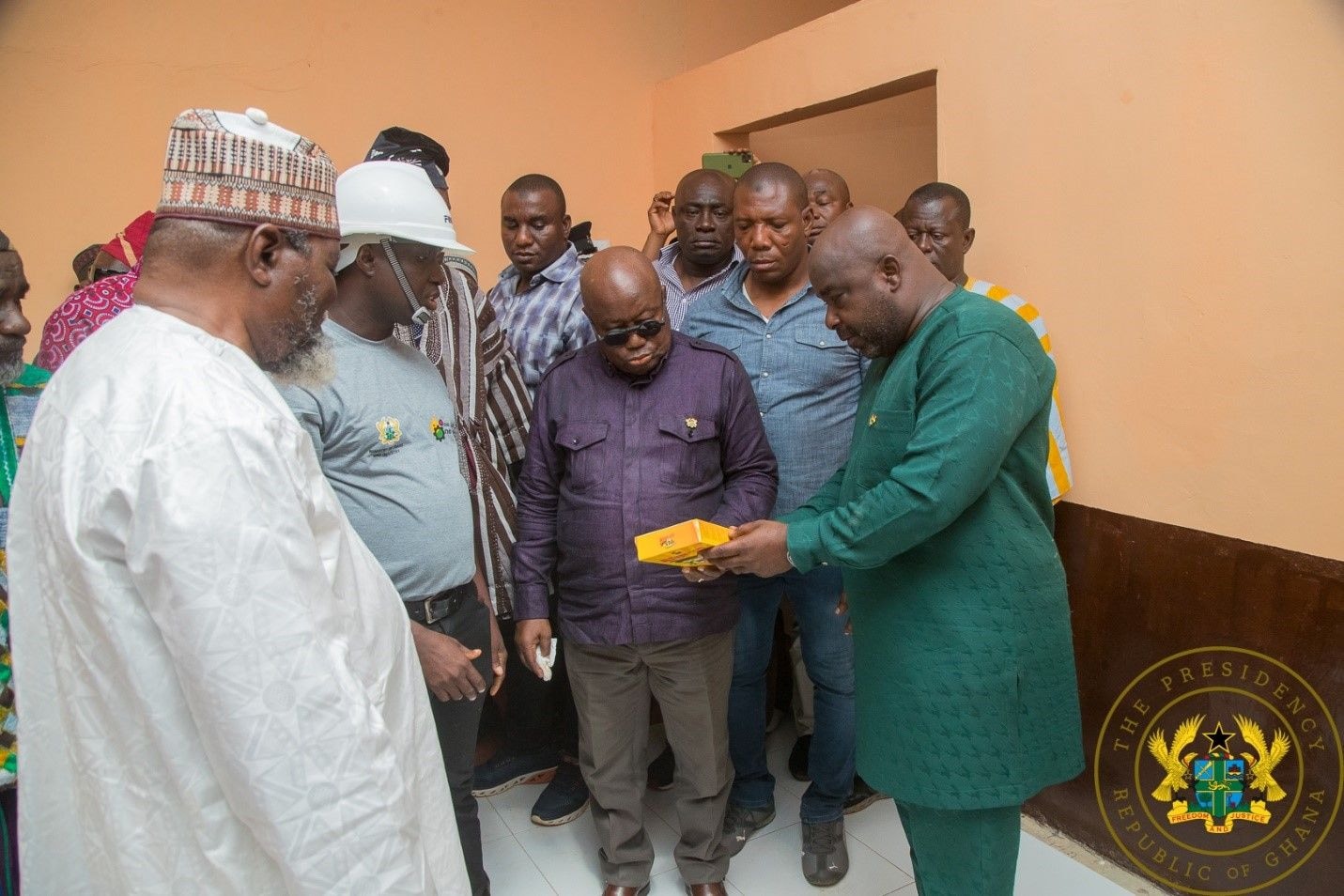 1D1F: President inspects GH¢9.2m yam/cassava factory in Bimbilla
