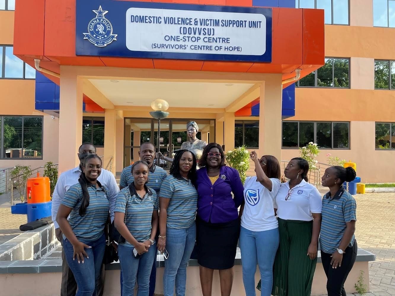 Stanbic Bank legal team supports DOVVSU