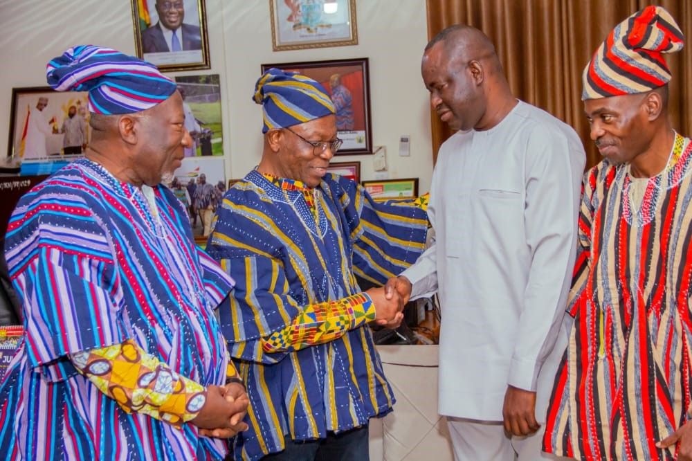 PassionAir Executive Team calls on Upper West Regional Minister